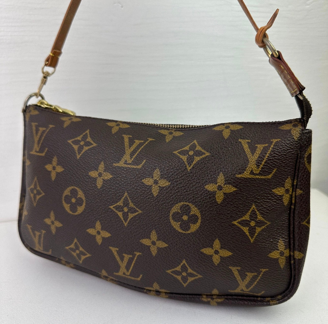 LV Pochette Monogram Handbag